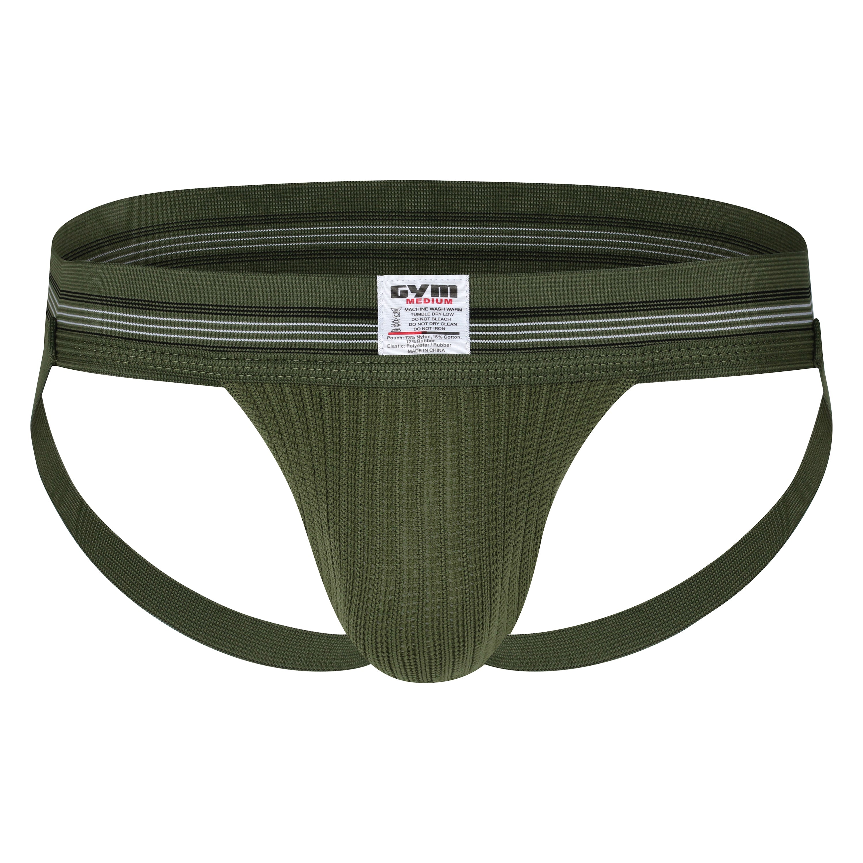 **NEW GYM Old School 2.0 Jockstrap with 2" Waistband (1-Pack)