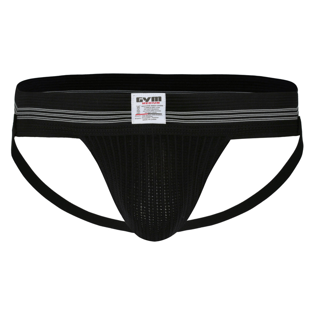**NEW GYM Old School 2.0 Jockstrap with 2" Waistband (1-Pack)