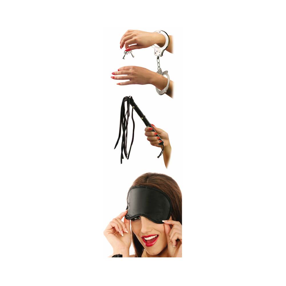 Fetish Fantasy Series 3-Piece Lover''s Fantasy Series Kit Black