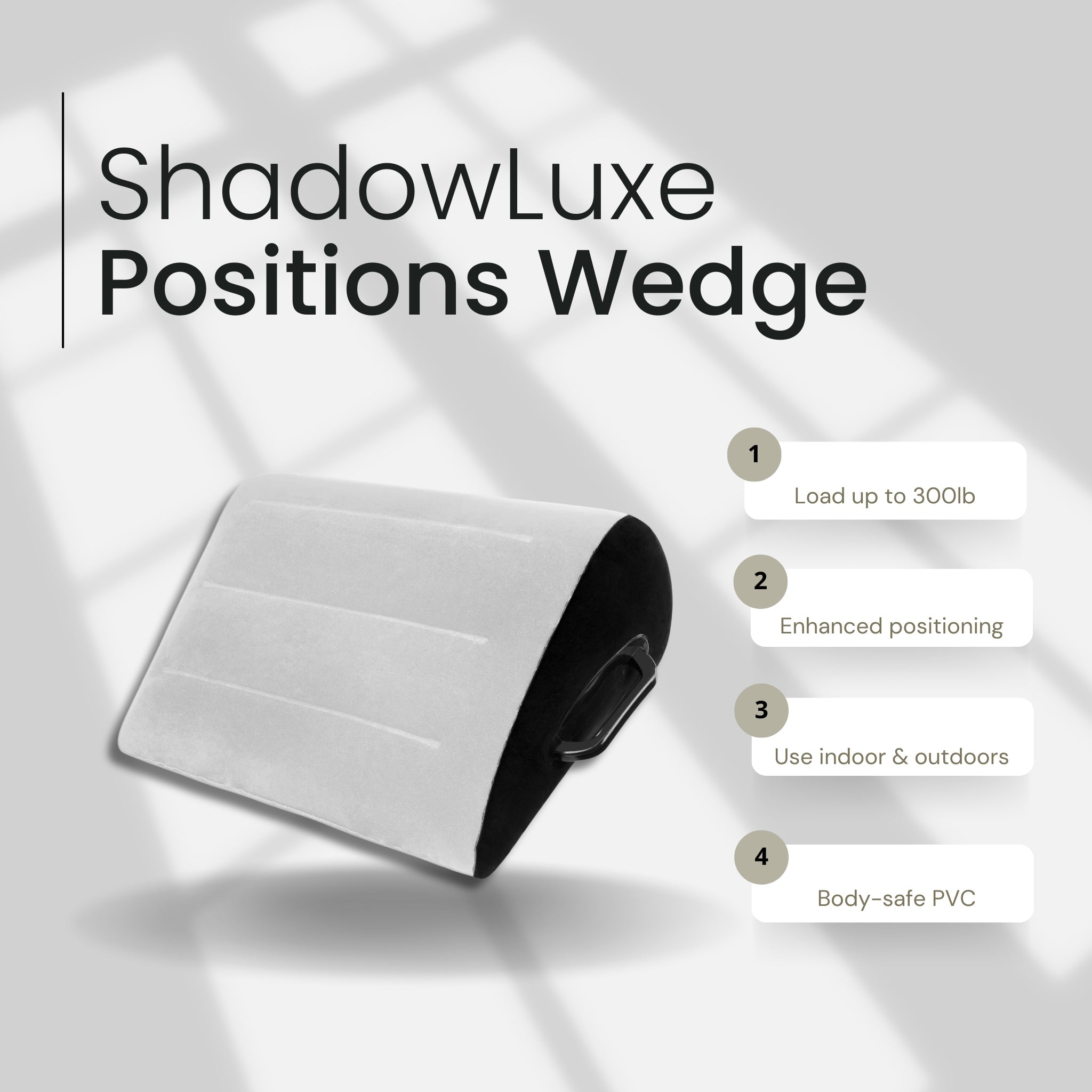 Inflatable Sex Positions Wedge Contoured For Deeper Angles