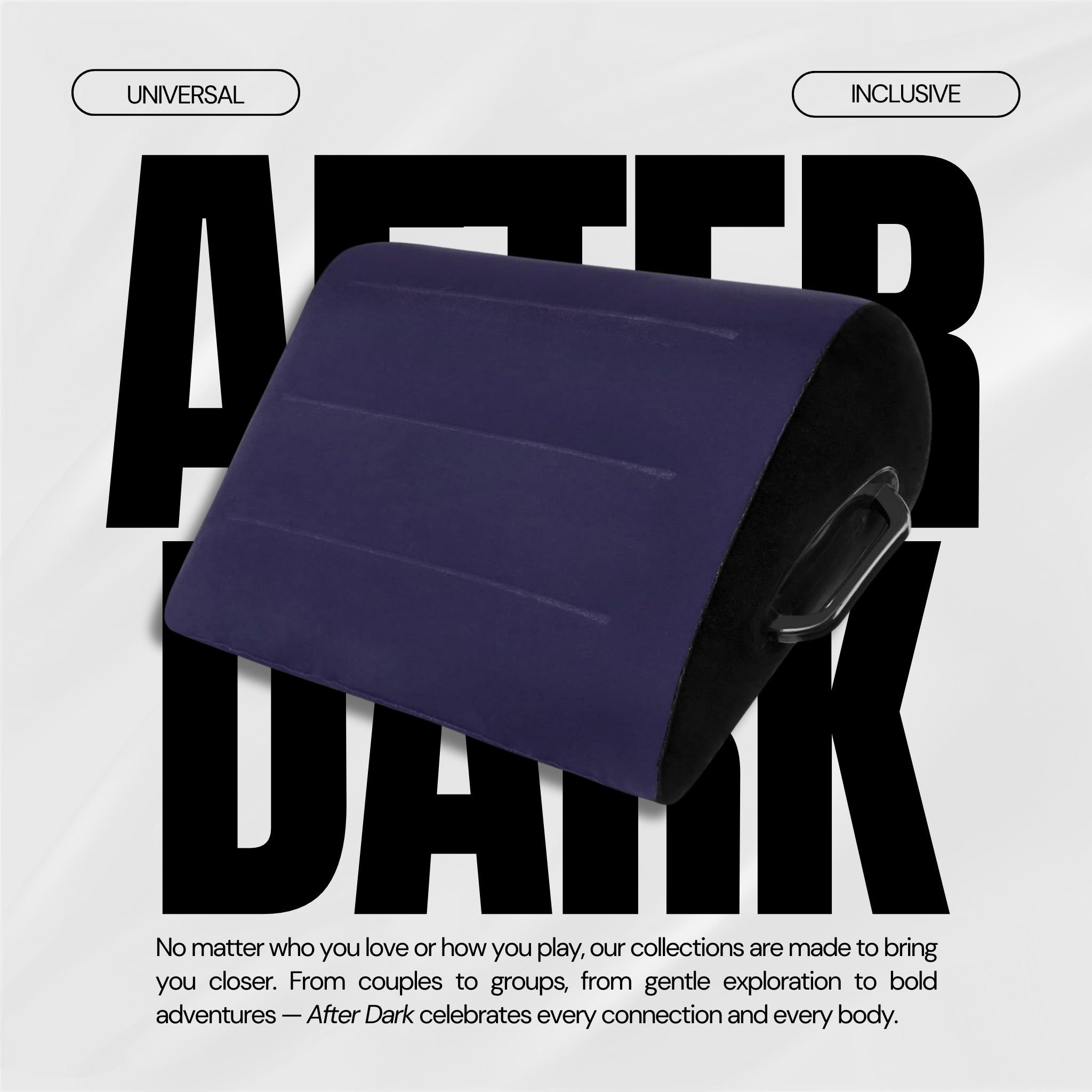 MidnightLift Inflatable Sex Positions Wedge Pillow Portable