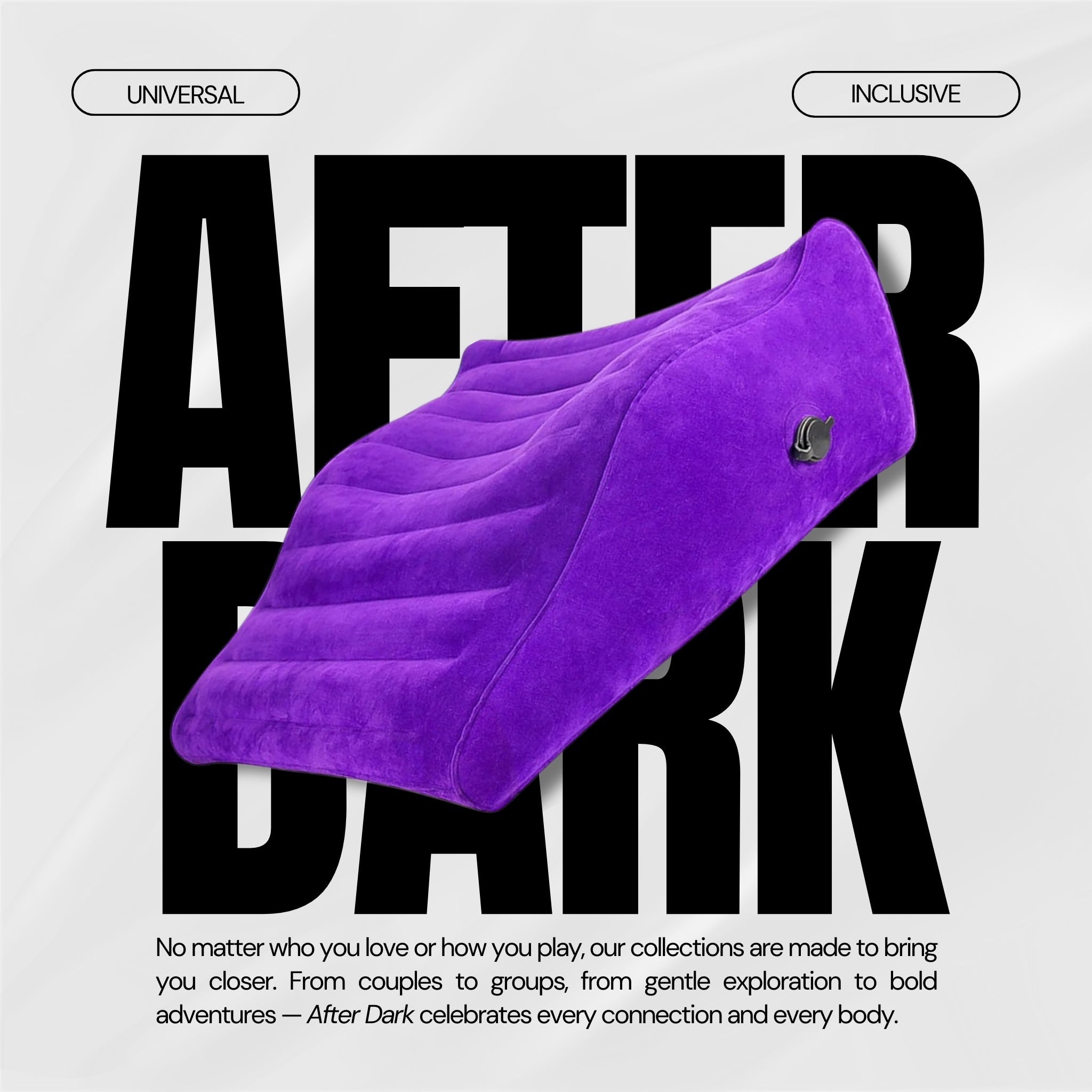 CurveLuxe Inflatable Sex Positions Pillow Curved Design
