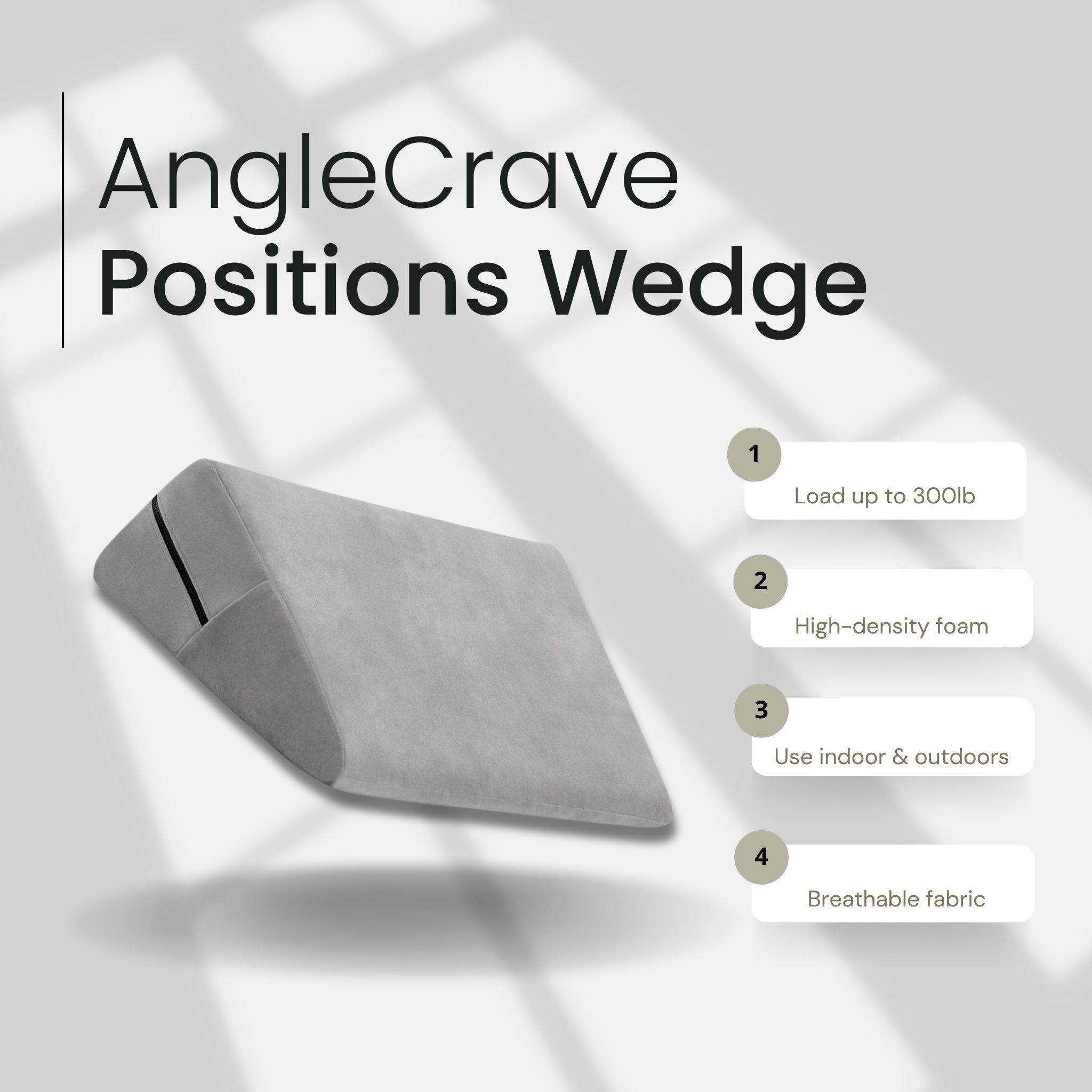 AngleCrave Sex Positions Wedge