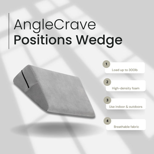 AngleCrave Sex Positions Wedge Foam 24 x 14 x 7