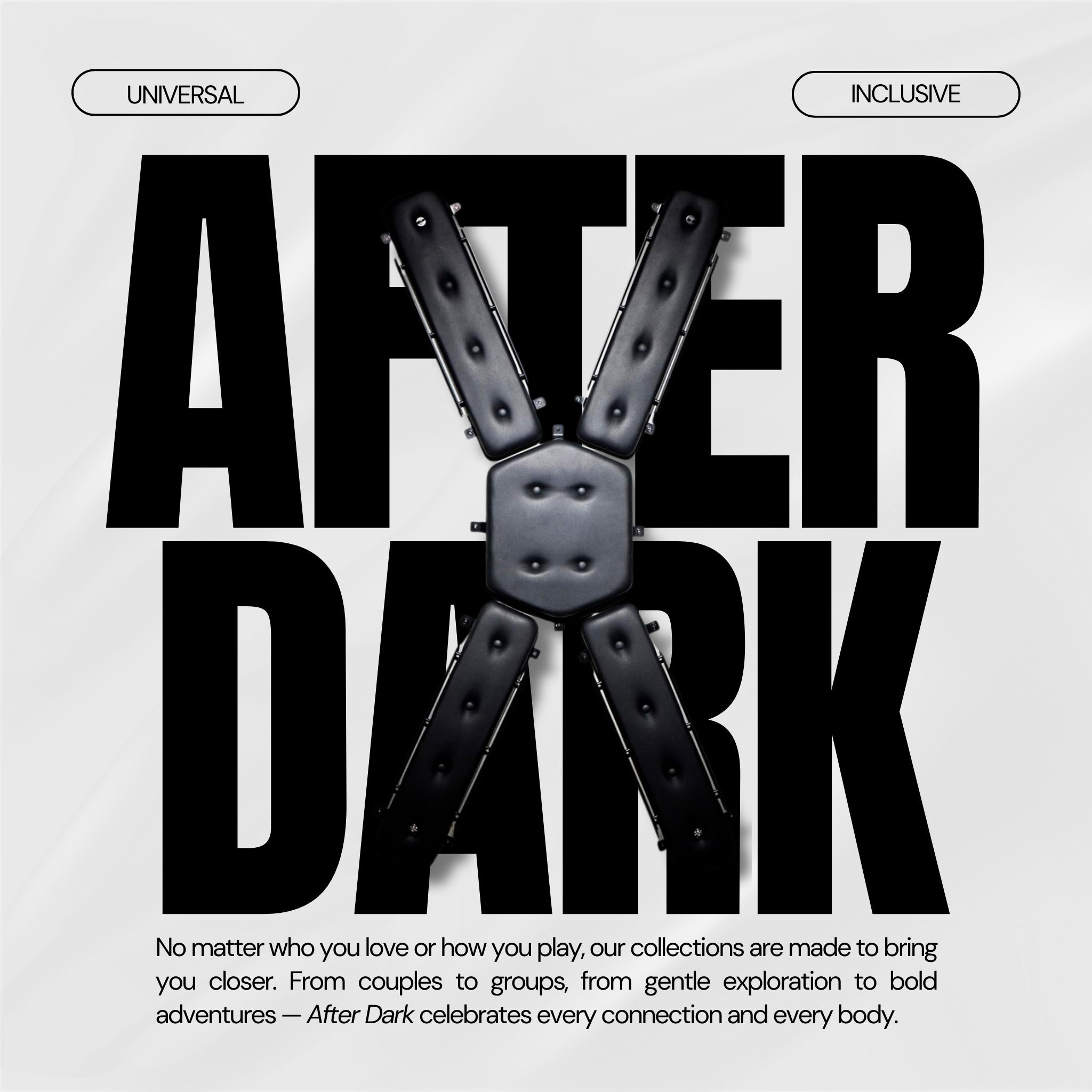 ShadowLock Wall-Mounted BDSM St. Andrew’s Cross