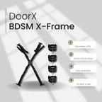 DoorX Over-the-Door Cross Restraint Kit Adjustable Frame