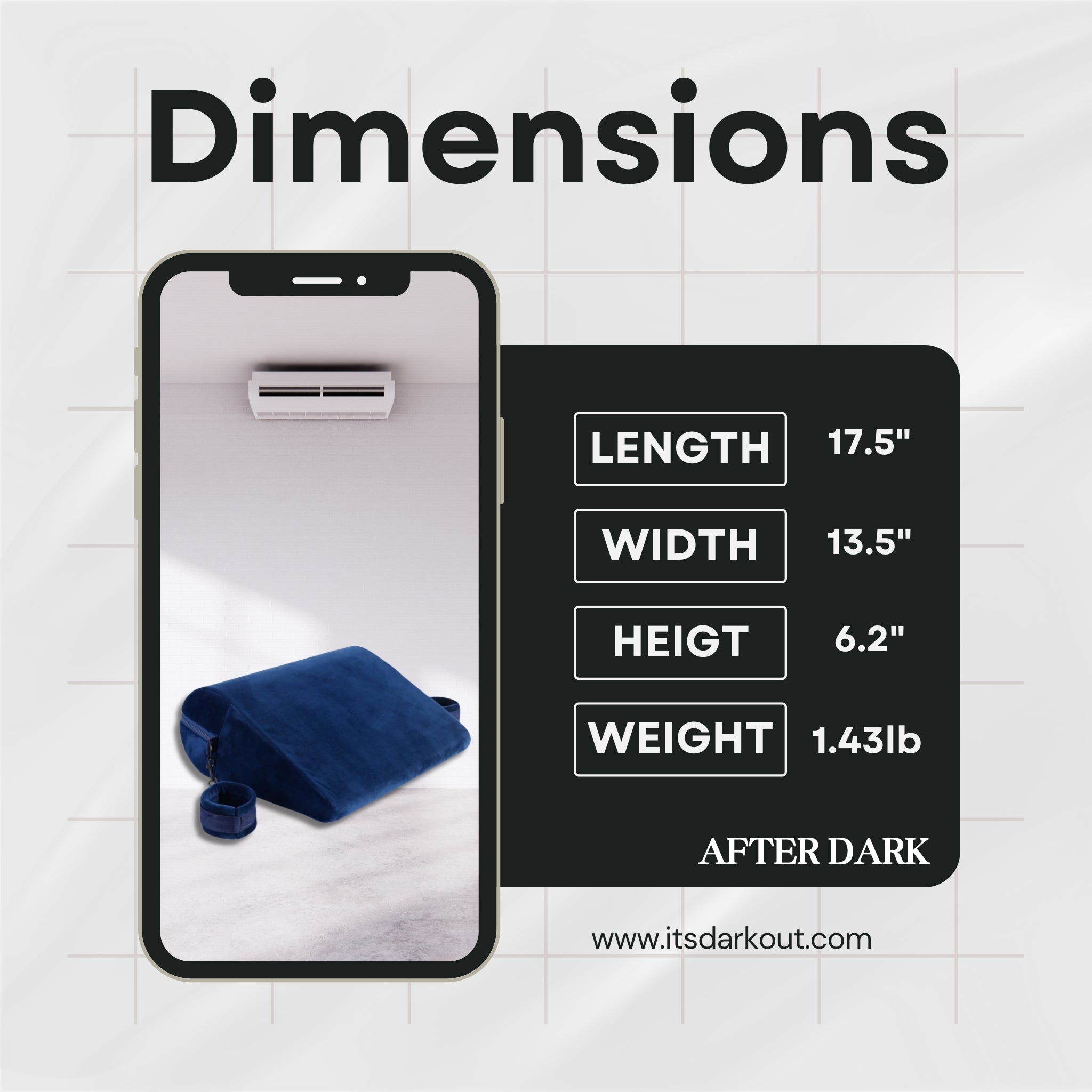 BreakingDawn Position Pillow with Cuffs