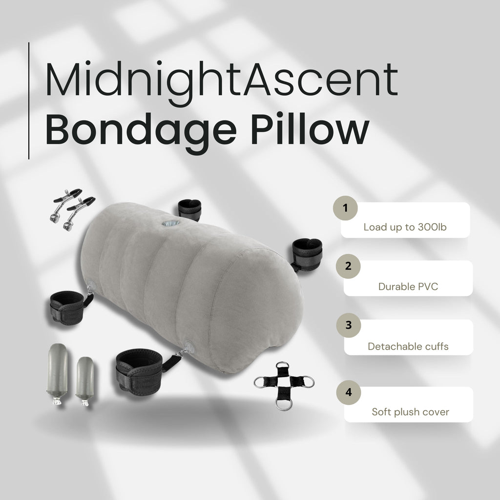 MidnightAscent Inflatable Sex Pillow & BDSM Set
