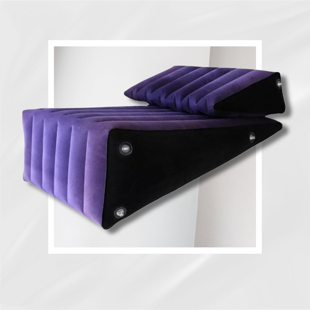 NightRise Duo Inflatable Sex Sofa with Handcuffs (2-Piece Set)