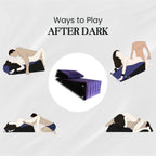 NightRise Duo Inflatable Sex Sofa with Handcuffs (2-Piece Set)