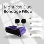 NightRise Duo Inflatable Sex Sofa with Handcuffs (2-Piece Set)