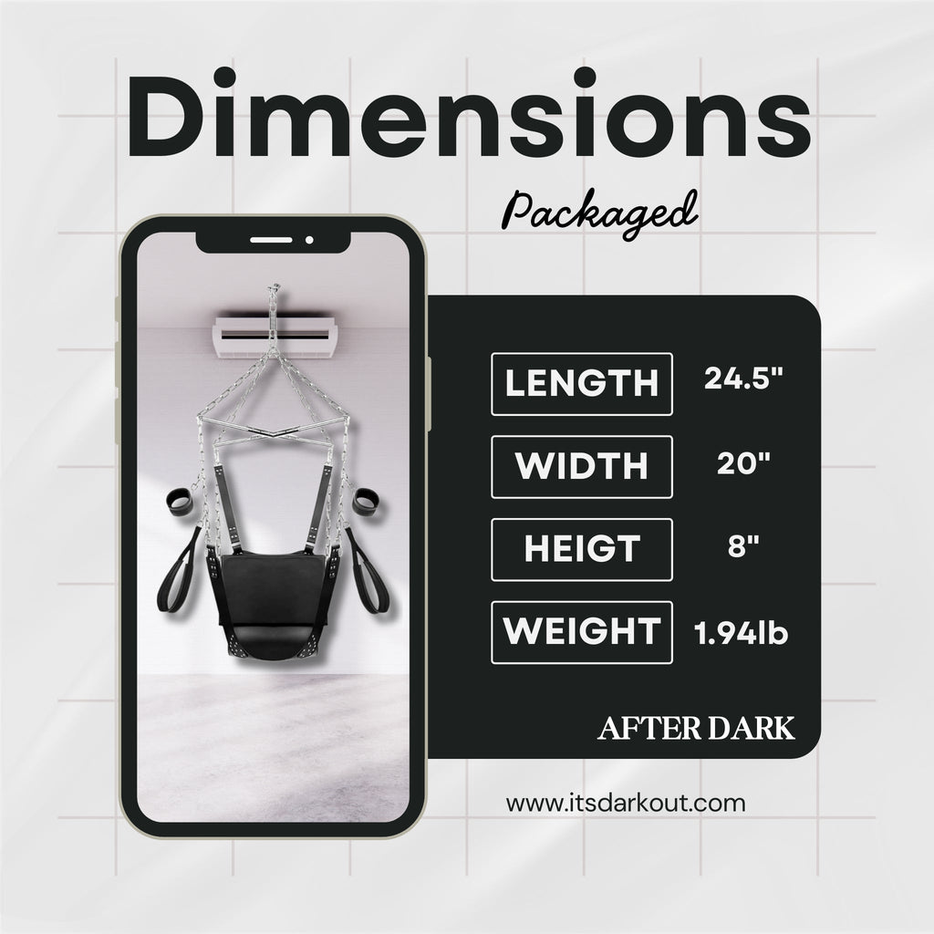 MidnightThrone Premium Heavy-Duty Sex Swing