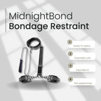 BDSM Restraint Chain Set With Padded PU Leather Kit