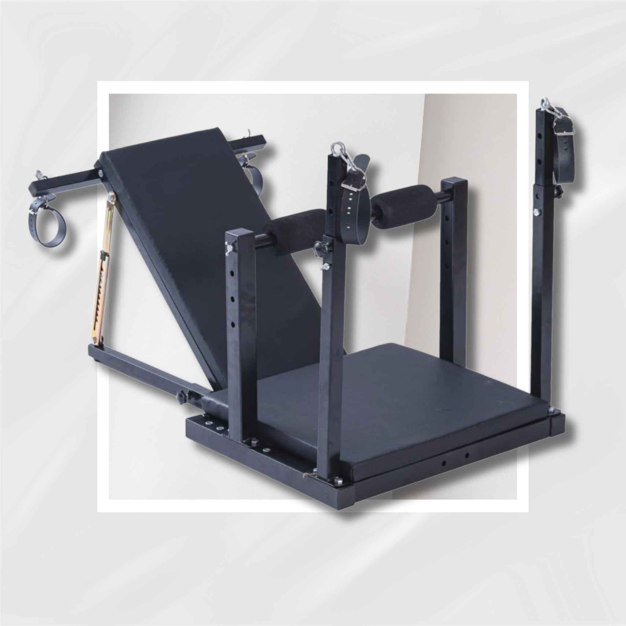 MidnightBound Adjustable Bondage Bench