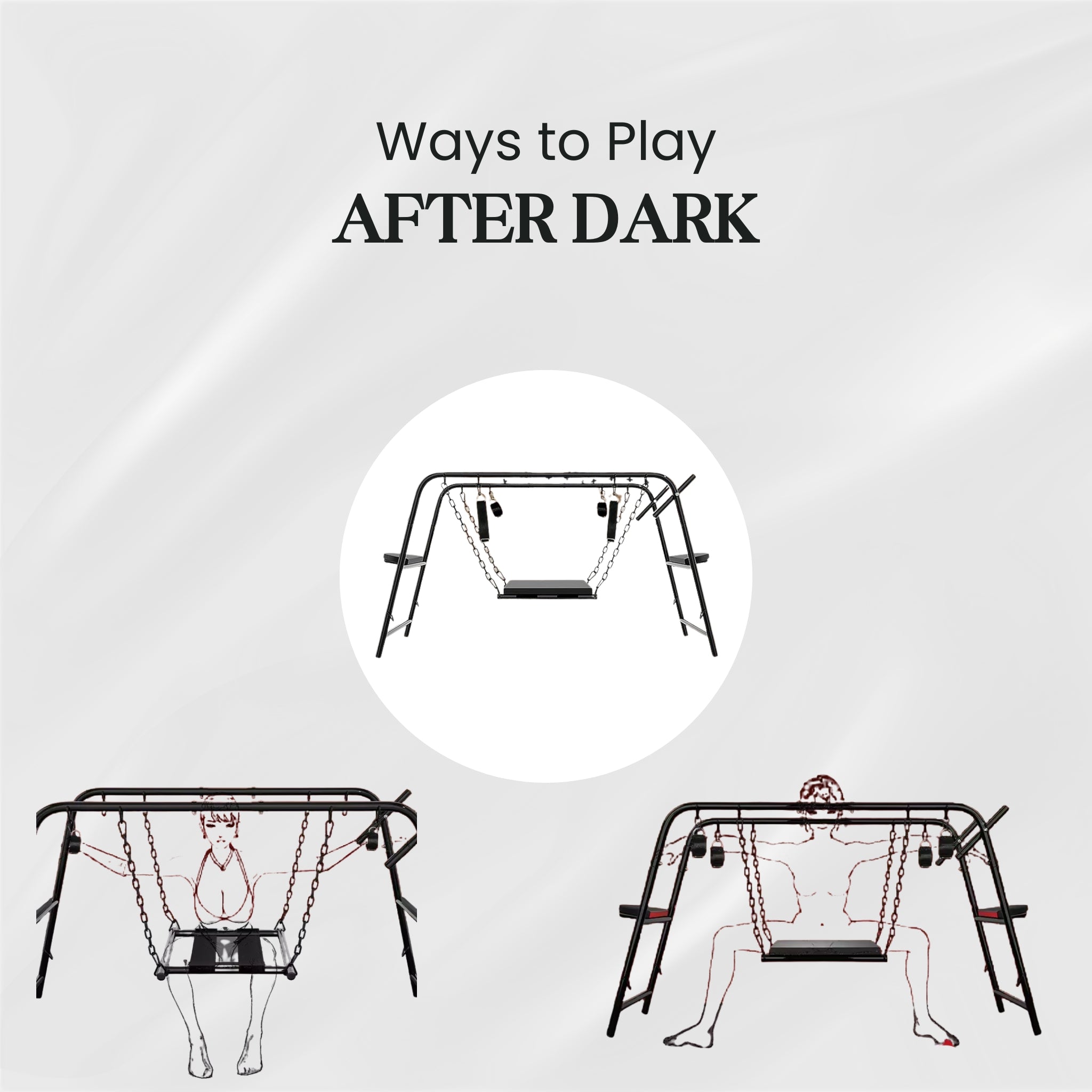 ShadowForge Freestanding BDSM Restraint Platform