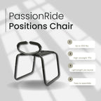 PassionRide Multifunction Sex Position Enhancer Chair with Handrail