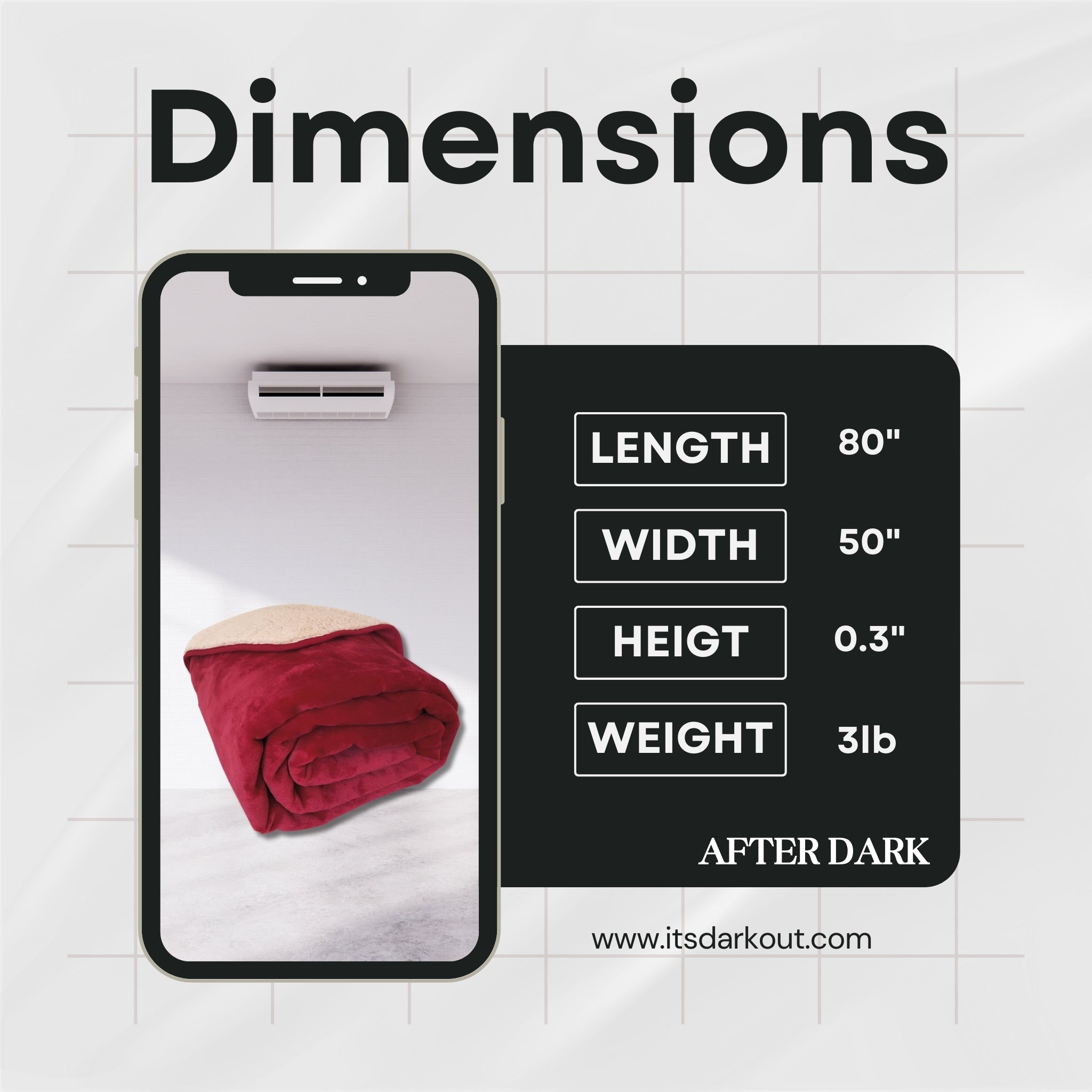 CrimsonShield Waterproof Intimacy Blanket