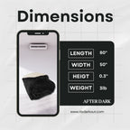 MidnightShield Waterproof Intimacy Blanket Leakproof Core Multipurpose Protector