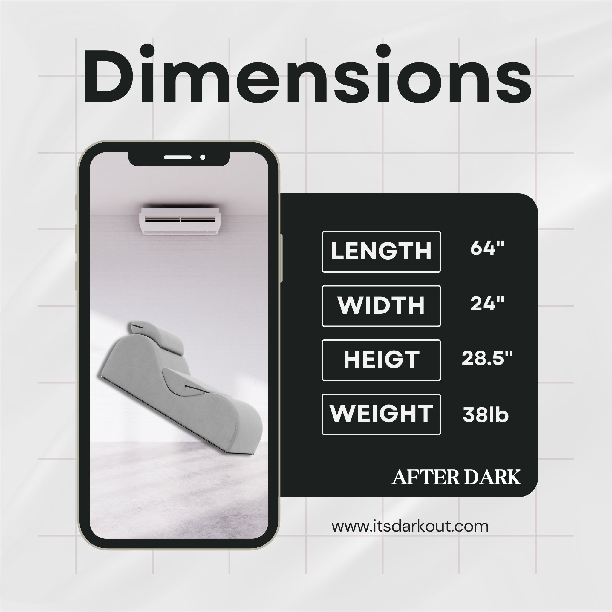 SilverSeduction Lounge – Erotic Sex Chaise Chair