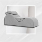 Erotic Chaise Chair With Ergonomic Foam Support SilverSeduction Lounge