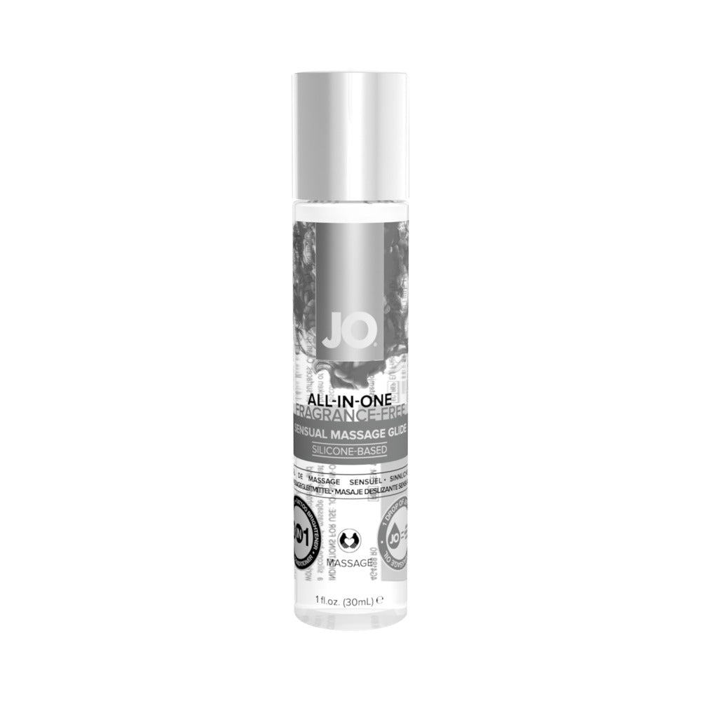 JO All-In-One Sensual Massage Glide Fragrance Free 1 oz.