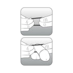 Performance VS1 Pure Premium Silicone Cockrings 3-Pack Medium Black