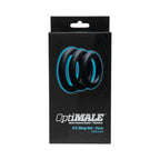 OptiMALE – 3 C-Ring Set – Thick Black