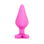 Play with Me Naughty Candy Hearts ''Be Mine'' Anal Plug Pink