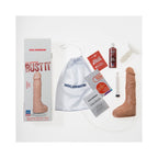 Bust It Squirting Realistic Cock White w/1oz Nut Butter