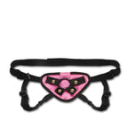 Lux Fetish Neoprene Strap-On Harness Pink