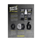 Rock Solid Silicone Black C Ring, Small (1 3/4in) in a Clamshell