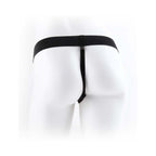 Fetish Fantasy Series 9 in. Hollow Strap-On with Balls Light/Black