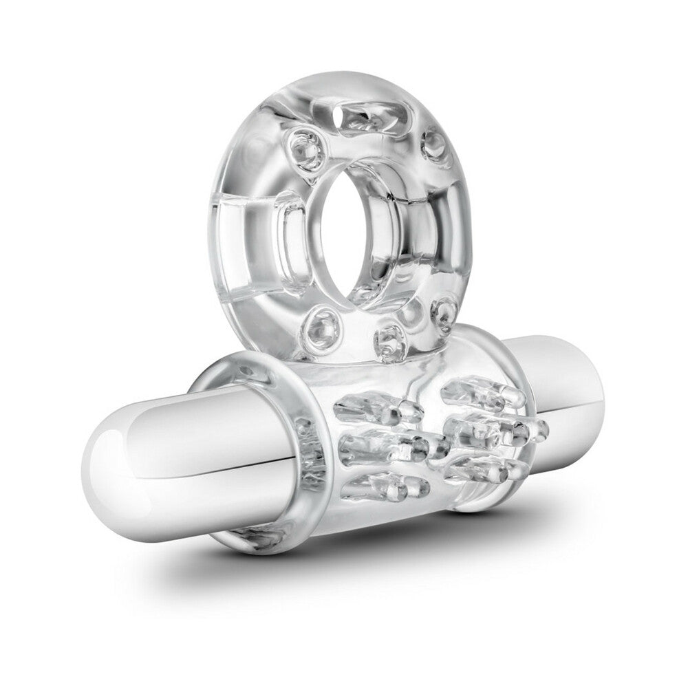 Stay Hard 10 Function Vibrating Bull Ring Clear