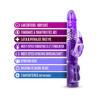 B Yours Beginner''s Bunny Rabbit Vibrator Purple