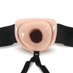 Dr. Skin 7 in. Hollow Strap-On Beige