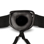 Dr. Skin 6 in. Hollow Strap-On Black