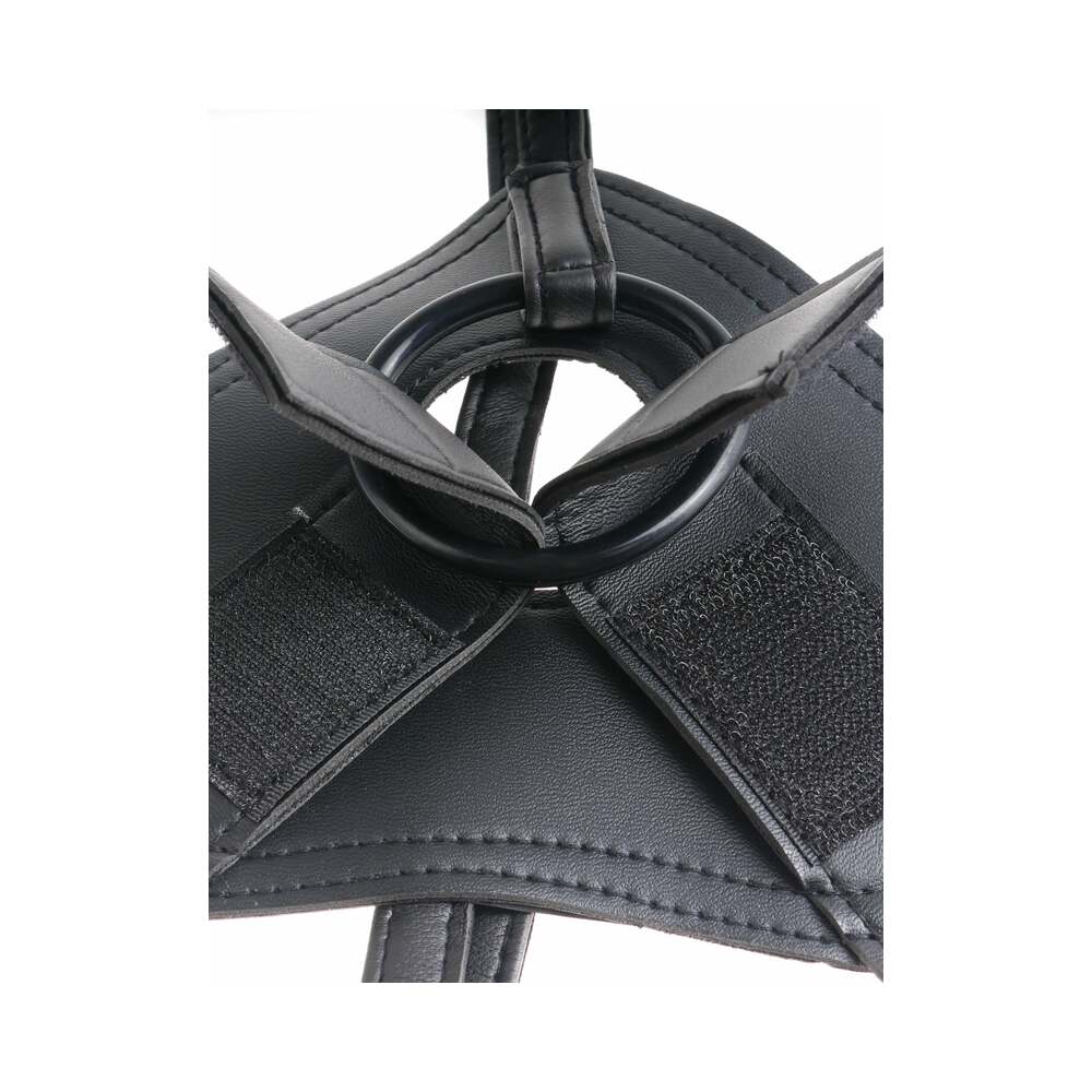 King Cock Strap-on Harness With 6 in. Cock Tan