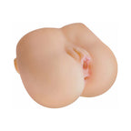 PDX Fuck Me Silly To Go Petite Fantasy Bubble Butt Dual Entry Stroker Beige