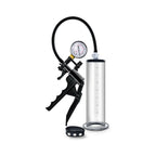 Performance VX8 Premium Penis Pump System with Silicone Cock Strap Clear