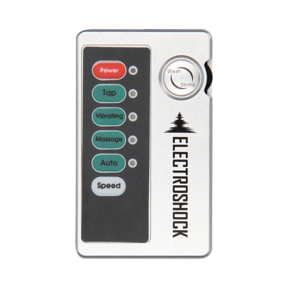 ElectroShock Remote-Controlled E-Stimulation Nipple Suckers White