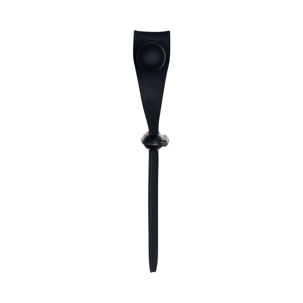 Zero Tolerance Black Tie Affair Rechargeable Silicone Cock Tie Cockring Black