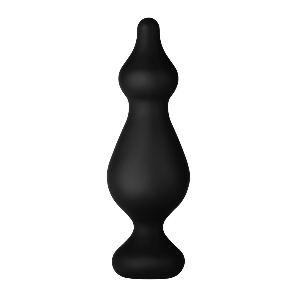 Forto F-30 Pointer Silicone Anal Plug Large Black