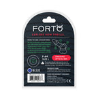 Forto F-64 Wide Liquid Silicone Cockring Large Blue