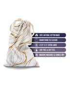Toy Storage Drawstring Bag 100% Cotton Washable