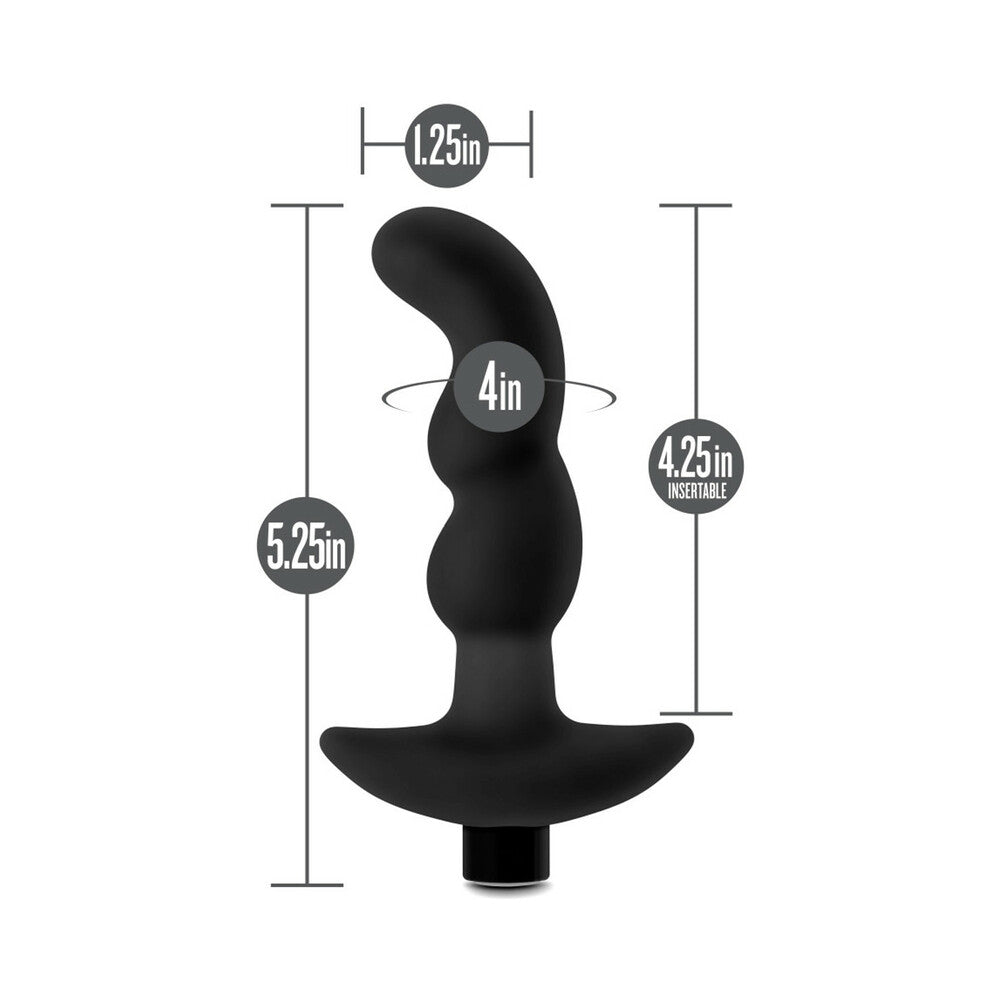 Anal Adventures Platinum Silicone Rechargeable Vibrating Prostate Massager 03