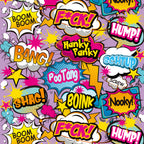 Prints Charming Pop Tease 7 Classic Vibe - F*ck - Purple