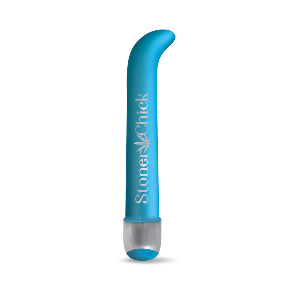 Prints Charming Buzzed 7 G-Spot Vibe - Stoner Chick - Blue