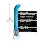 Prints Charming Buzzed 7 G-Spot Vibe - Stoner Chick - Blue