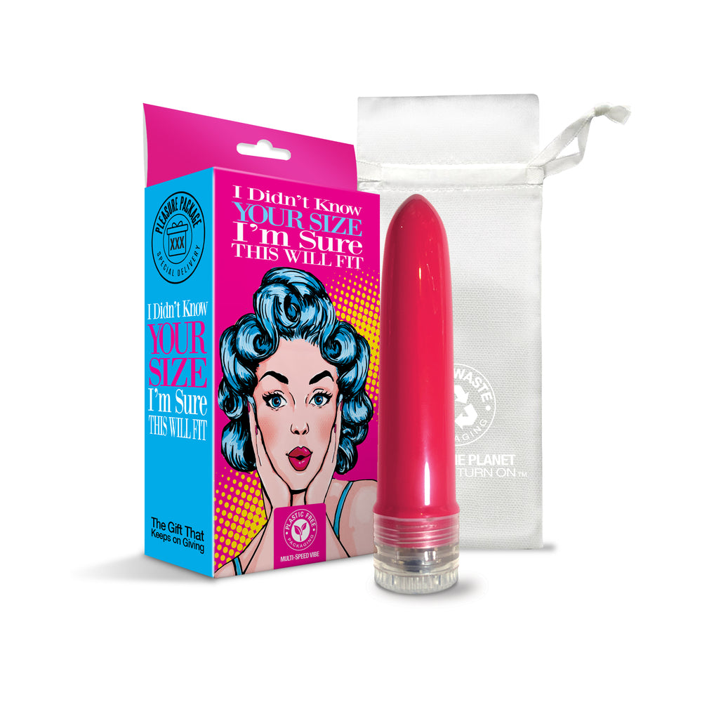 Pleasure Package I Didn''t Know Your Size - 4 Multi-Speed Vibe
