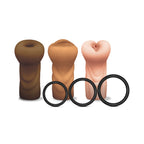 Happy Ending Mstr B8 Six Pack: Ass, Mouth, Pussy Stroker with 3 Rings